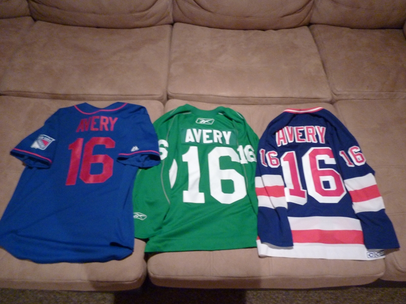 ny rangers irish jersey